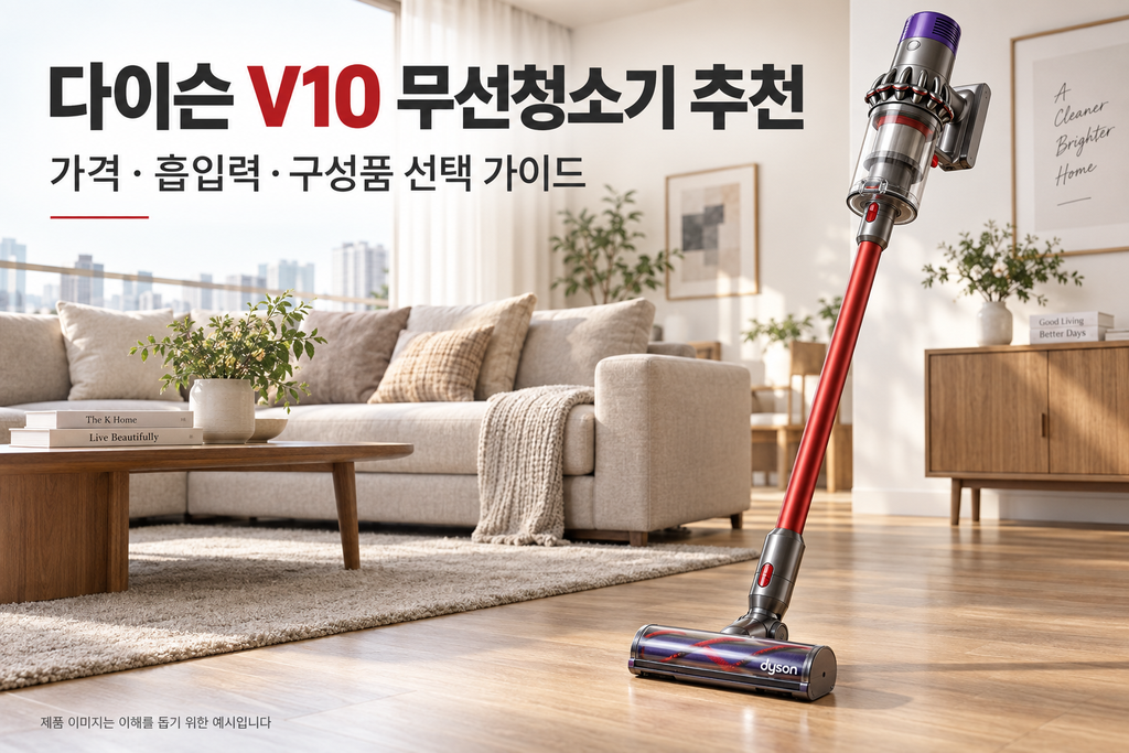 다이슨 V10 무선청소기 추천, 가격·흡입력·배터리와 구성품 선택방법