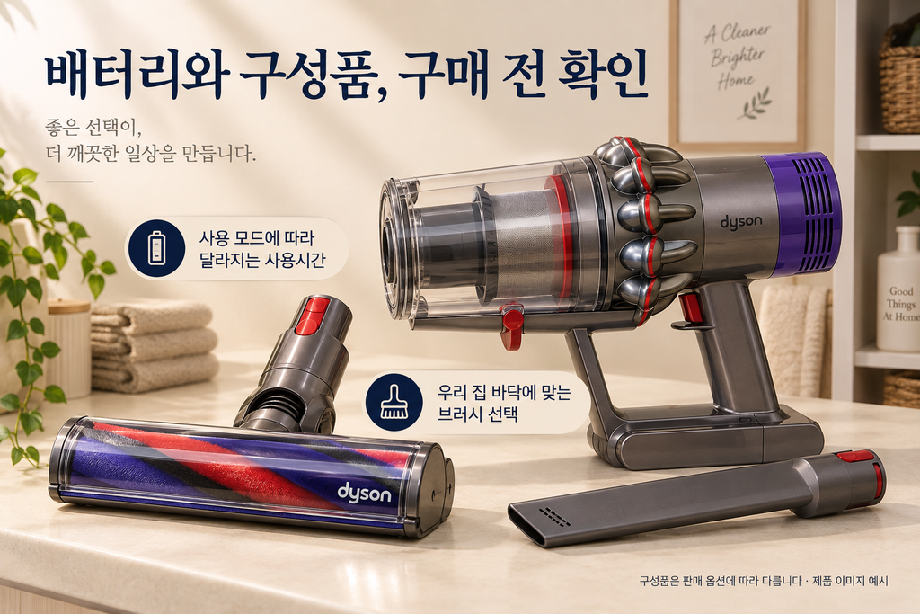 다이슨 V10 무선청소기 추천, 가격·흡입력·배터리와 구성품 선택방법