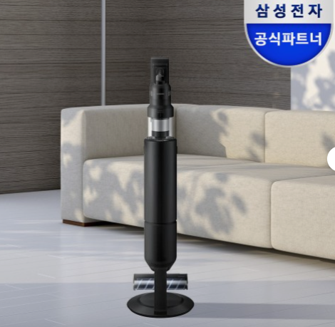 삼성 비스포크 AI 제트 400W 무선청소기 고온세척물걸레 추가배터리 새틴블랙