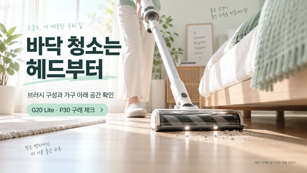 샤오미 무선청소기 추천, G20 Lite·P30 할인 가격 흡입력 배터리 비교