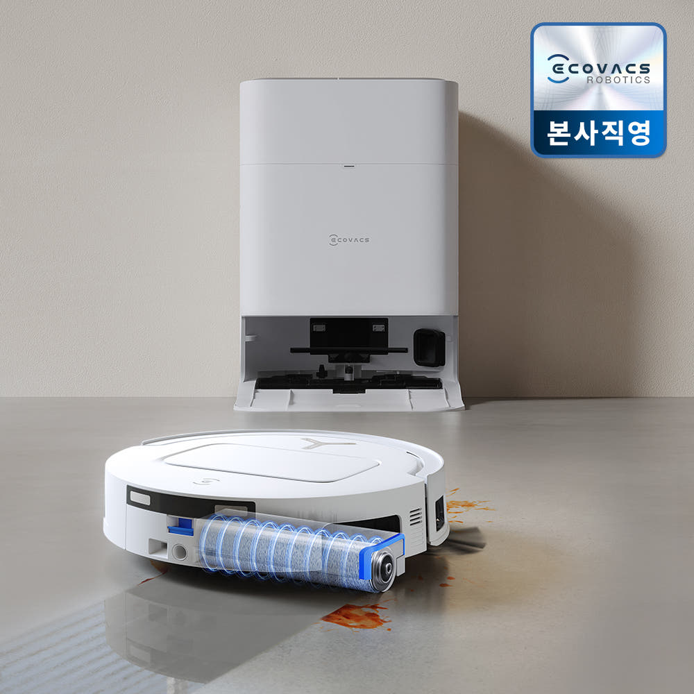에코백스 T80 AI 올인원 롤러 로봇청소기