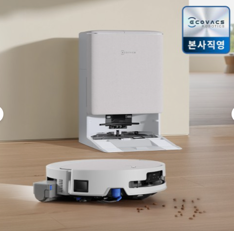에코백스 T90 물걸레로봇청소기 AI 올인원 로청 에코벡스 (희망일 설치)