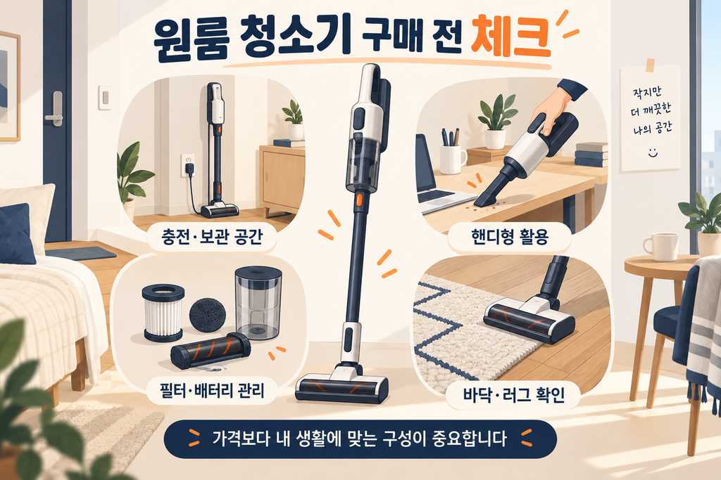 원룸 무선청소기 추천, 10만원 전후 홈리아·아이룸·보아르 가격과 선택 기준