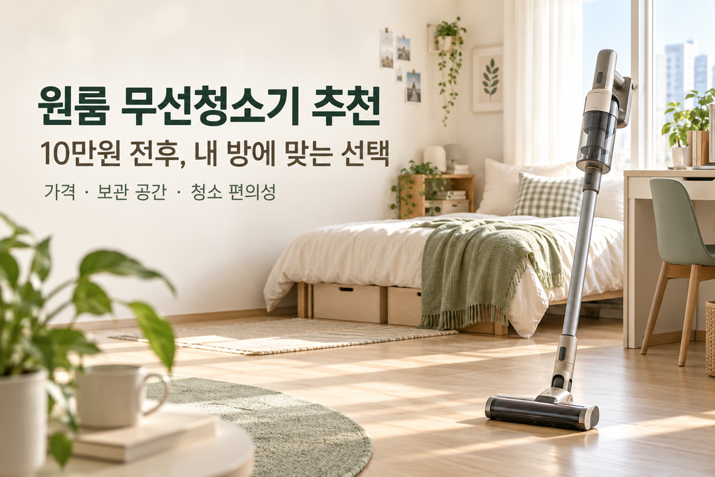 원룸 무선청소기 추천, 10만원 전후 홈리아·아이룸·보아르 가격과 선택 기준