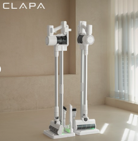 클래파 400W 강력 AI 흡입 BLDC 무선 청소기 진공 가벼운 원룸 + 자동충전거치대
